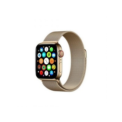 Curea Goospery Milanese Loop Compatibila Cu Apple Watch 4 / 5 / 6/ Se 44mm, Metalic Gold